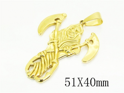 HY Wholesale Pendant Jewelry 316L Stainless Steel Jewelry Pendant-HY62P0311JV