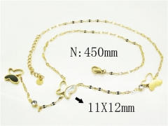 HY Wholesale Stainless Steel 316L Jewelry Popular Necklaces-HY30N0106HLL