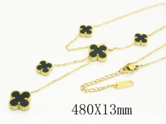 HY Wholesale Stainless Steel 316L Jewelry Popular Necklaces-HY41N0375HHB