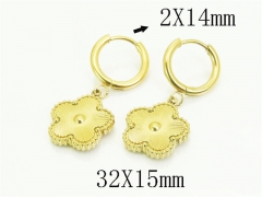 HY Wholesale Earrings 316L Stainless Steel Earrings Jewelry-HY32E0607NE