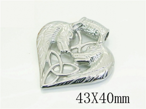 HY Wholesale Pendant Jewelry 316L Stainless Steel Jewelry Pendant-HY62P0314OR
