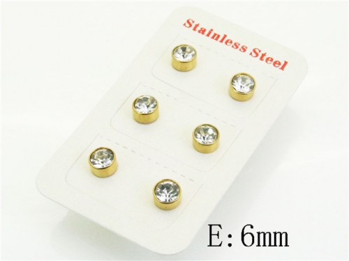 HY Wholesale Earrings 316L Stainless Steel Earrings Jewelry-HY80E1150JL