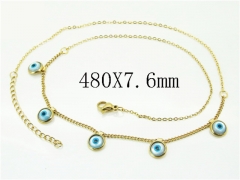 HY Wholesale Stainless Steel 316L Jewelry Popular Necklaces-HY92N0546HWW