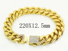 HY Wholesale Bracelets 316L Stainless Steel Jewelry Bracelets-HY28B0111JGG