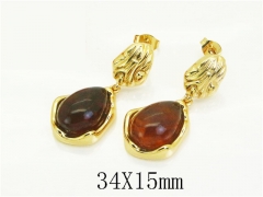 HY Wholesale Earrings 316L Stainless Steel Earrings Jewelry-HY80E1158OL