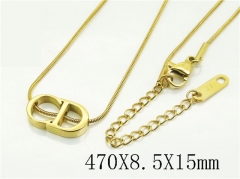HY Wholesale Stainless Steel 316L Jewelry Popular Necklaces-HY32N0768NQ