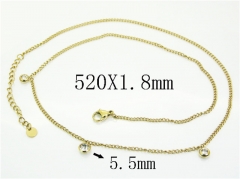 HY Wholesale Stainless Steel 316L Jewelry Popular Necklaces-HY30N0144PL