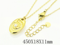 HY Wholesale Stainless Steel 316L Jewelry Popular Necklaces-HY30N0139HZZ