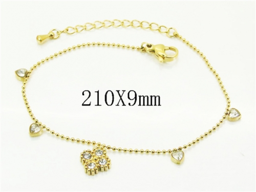 HY Wholesale Bracelets 316L Stainless Steel Jewelry Bracelets-HY32B1134HQQ