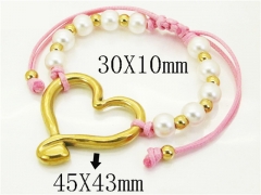 HY Wholesale Bracelets 316L Stainless Steel Jewelry Bracelets-HY21B0640HNS