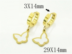 HY Wholesale Earrings 316L Stainless Steel Earrings Jewelry-HY80E1165JL