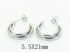 HY Wholesale Earrings 316L Stainless Steel Earrings Jewelry-HY05E2160HIW