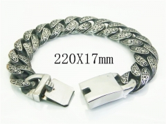 HY Wholesale Bracelets 316L Stainless Steel Jewelry Bracelets-HY28B0109KOT