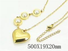 HY Wholesale Stainless Steel 316L Jewelry Popular Necklaces-HY80N0925NT