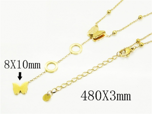HY Wholesale Stainless Steel 316L Jewelry Popular Necklaces-HY30N0107HNE