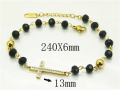 HY Wholesale Bracelets 316L Stainless Steel Jewelry Bracelets-HY24B0259DPO