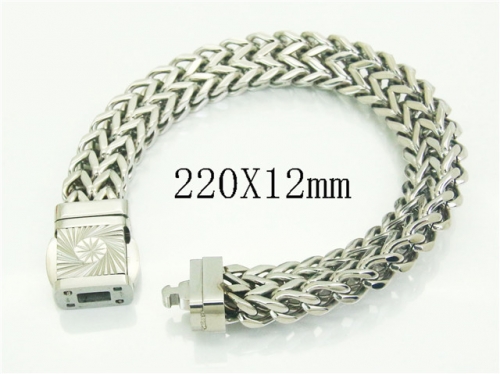 HY Wholesale Bracelets 316L Stainless Steel Jewelry Bracelets-HY28B0082IIW