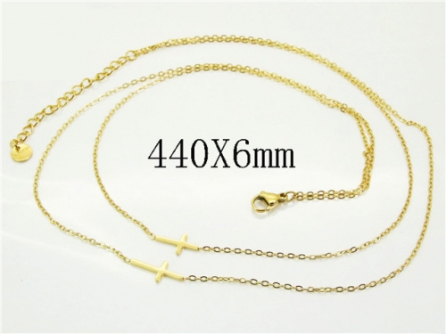 HY Wholesale Stainless Steel 316L Jewelry Popular Necklaces-HY30N0120HEL