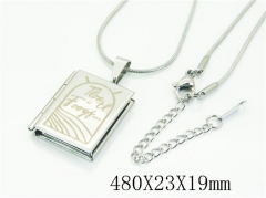 HY Wholesale Stainless Steel 316L Jewelry Popular Necklaces-HY80N0918NE