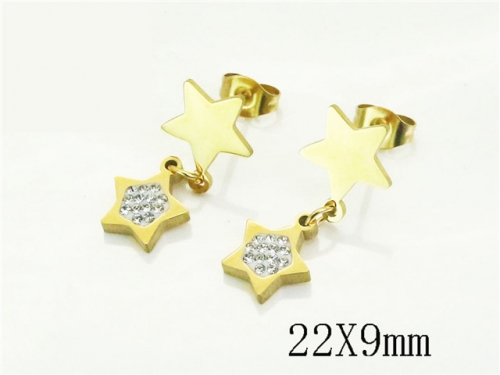 HY Wholesale Earrings 316L Stainless Steel Earrings Jewelry-HY80E1161IE