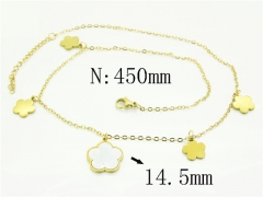 HY Wholesale Stainless Steel 316L Jewelry Popular Necklaces-HY80N0926MC