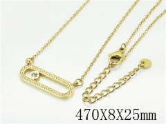 HY Wholesale Stainless Steel 316L Jewelry Popular Necklaces-HY30N0108HMQ