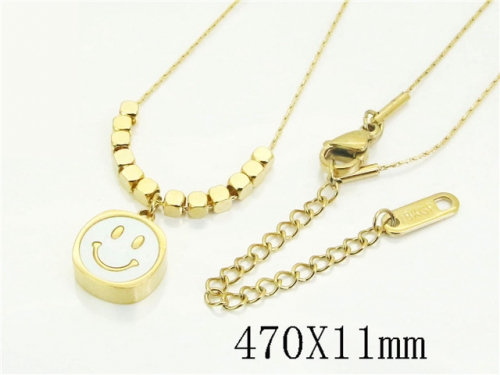 HY Wholesale Stainless Steel 316L Jewelry Popular Necklaces-HY41N0369HAA