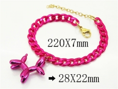HY Wholesale Bracelets 316L Stainless Steel Jewelry Bracelets-HY21B0623HKB
