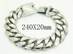 HY Wholesale Bracelets 316L Stainless Steel Jewelry Bracelets-HY28B0074KDD