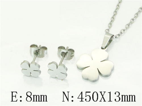 HY Wholesale Jewelry Set 316L Stainless Steel jewelry Set Fashion Jewelry-HY80S0123HL