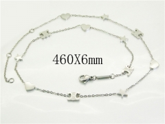 HY Wholesale Stainless Steel 316L Jewelry Popular Necklaces-HY32N0778HKW