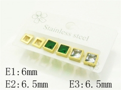 HY Wholesale Earrings 316L Stainless Steel Earrings Jewelry-HY32E0601HHV