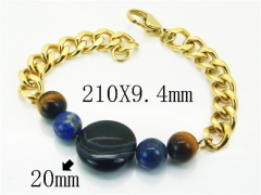 HY Wholesale Bracelets 316L Stainless Steel Jewelry Bracelets-HY92B0061HIQ