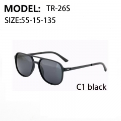 New Style High Quality Unisex Round Driving Sunglasses TR90 Sunglasses Polarized