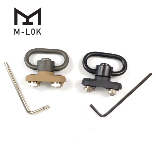 M-LOK Standard QD Sling Swivel Adapter Rail Mount Kit(QD Swivel Included)