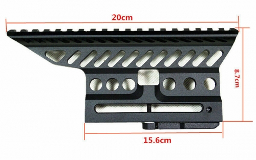 Tactical Ak Side Scope Mount Ak Scope Rail Quick Detach Scope Rail