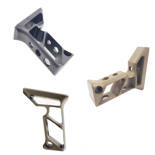 High Quality CNC Aluminum Forward Foregrip Angled Design M-Lok/Keymod Type