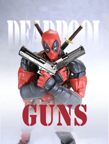KAIYODO Deadpool 2.0 Toy gun/knife sheath 1：12