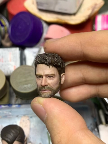 Flashpoint Batmann (real person) headsculpt 1:12