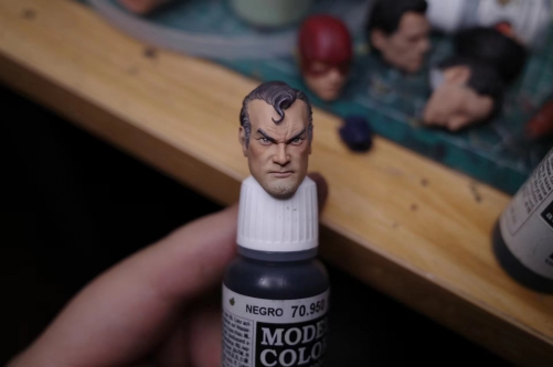 Anime redson superman headsculpt 1:12