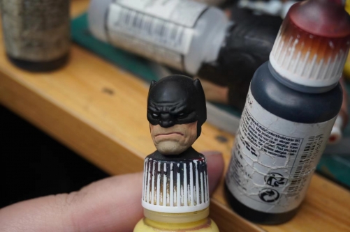The Dark Knight Returns Batman (Anime version) headsculpt 1:12
