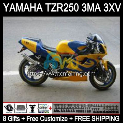 Bodyworks Kit For YAMAHA TZR 250 TZR250 RS RR R 1988 1989 1990 1991 Body TZR250RR TZR-250 Blue CORONA TZR250R YPVS 3MA 88 89 90 91 Fairing 114HM.57