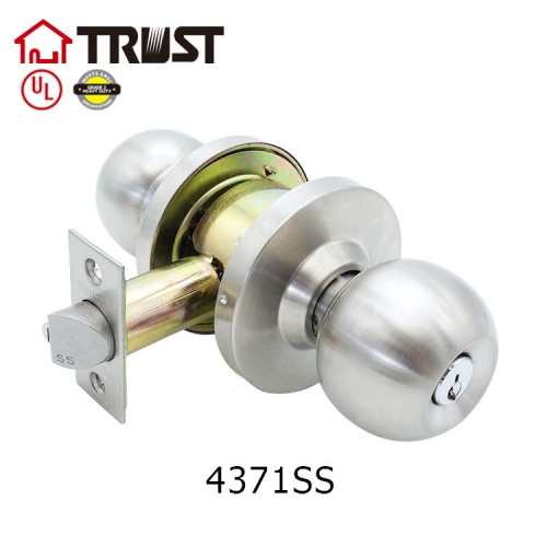 TRUST 4371 ANSI Grade 2 Commercial Heavy Duty Cylindrical Knob lock
