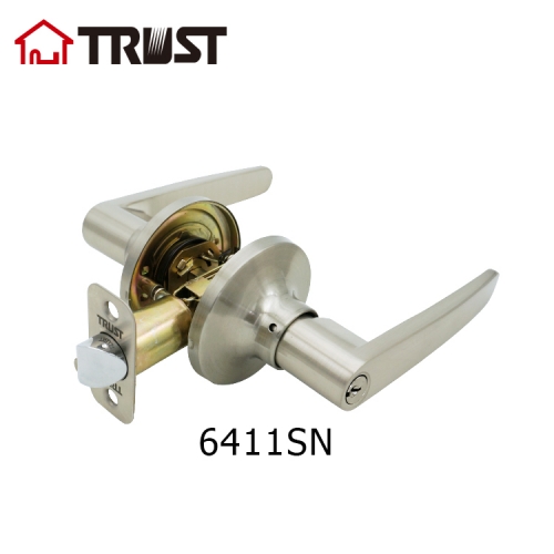 TRUST 64Series Entry Tubular Zinc Alloy Lever door Lock