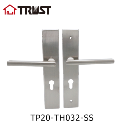 华信TP20液压面板不锈钢方角面板配304不锈钢把手门锁