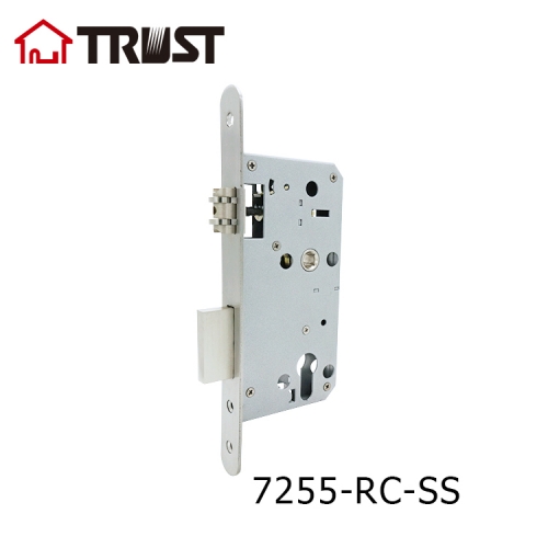 TRUST 7255-RC-DB-SS Roller Bolt High Security Mortise Mortise Lock 55mm