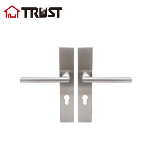 TRUST TP01-S72EUTH032SS SUS304 Tube Lever Type Door Handle with Plate