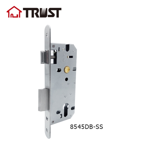 TRUST 8545DB-CSS  High Security Euro profile Mortise lock body Single Deadbolt door lock