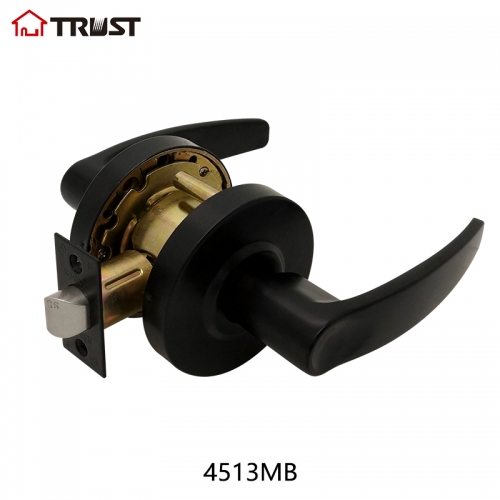 Trust 4513-MB Heavy Duty Grade 2 Commercial Cylindrical Entrance Clutch Function Door Lock