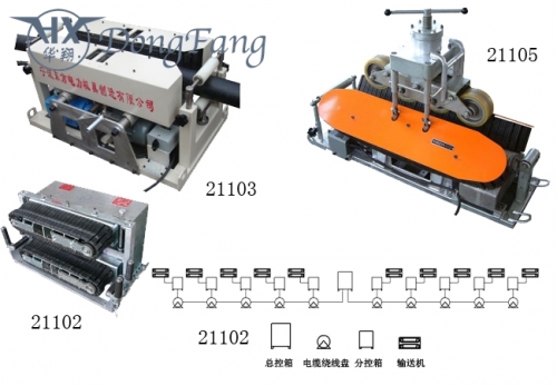 Underground Cable Installation Equipment Electric Cable Pusher